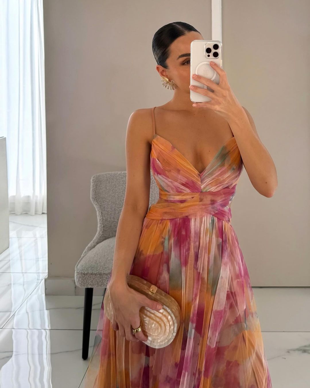 Moore – Charming Dress Floral Print