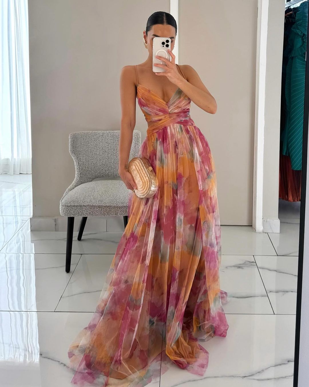Moore – Charming Dress Floral Print