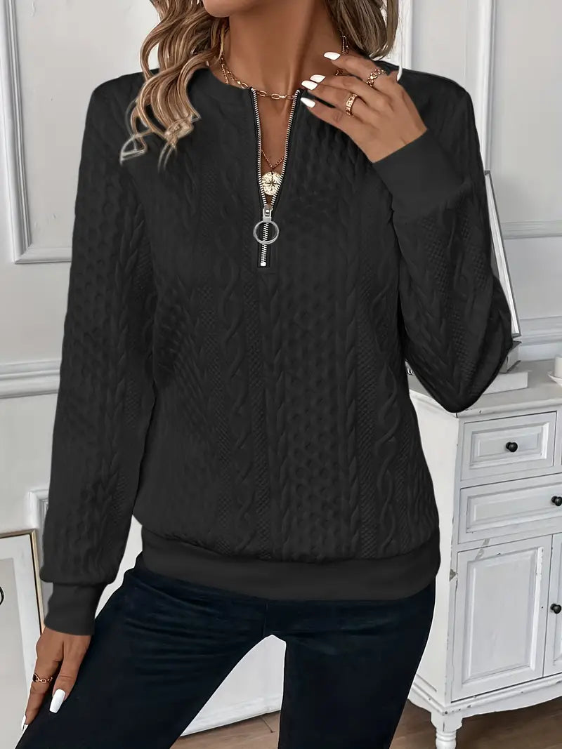 Moore | Elegant Jumper with Zip