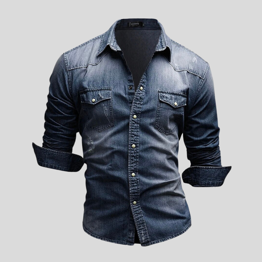 Moore | Modern Style Denim Shirt