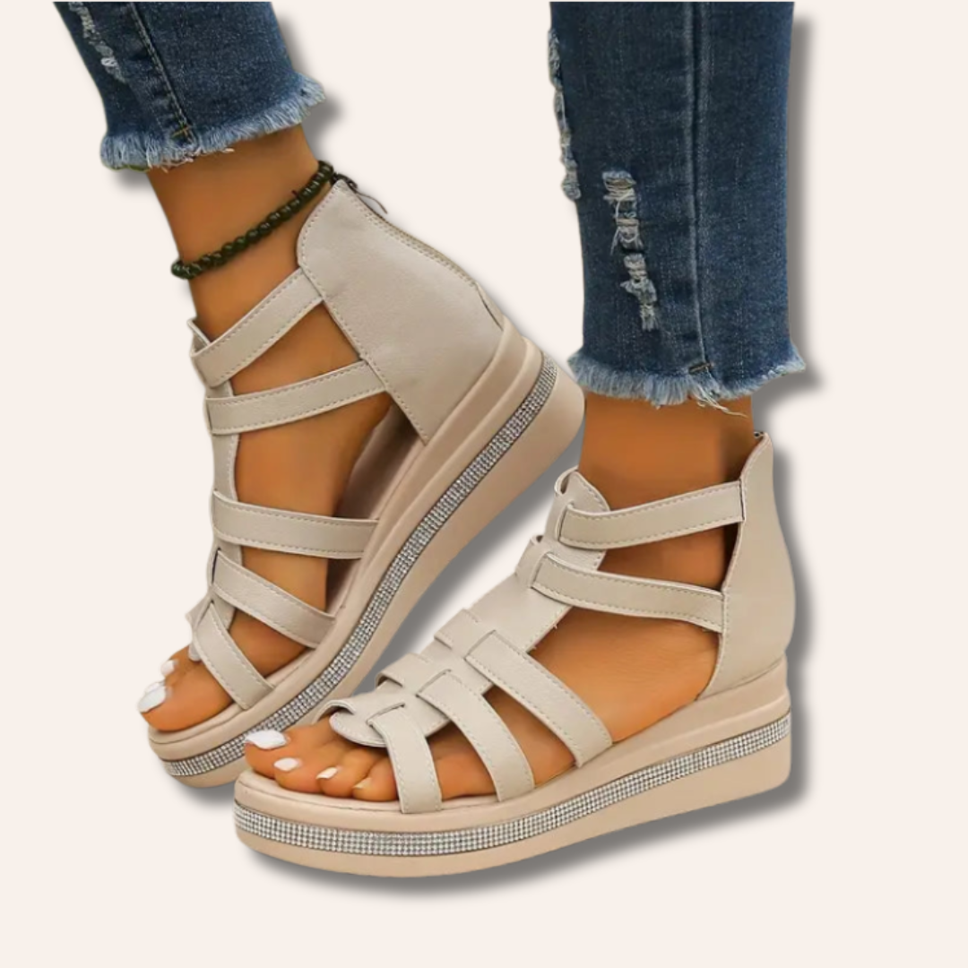Moore | Elegant Wedge Sandals