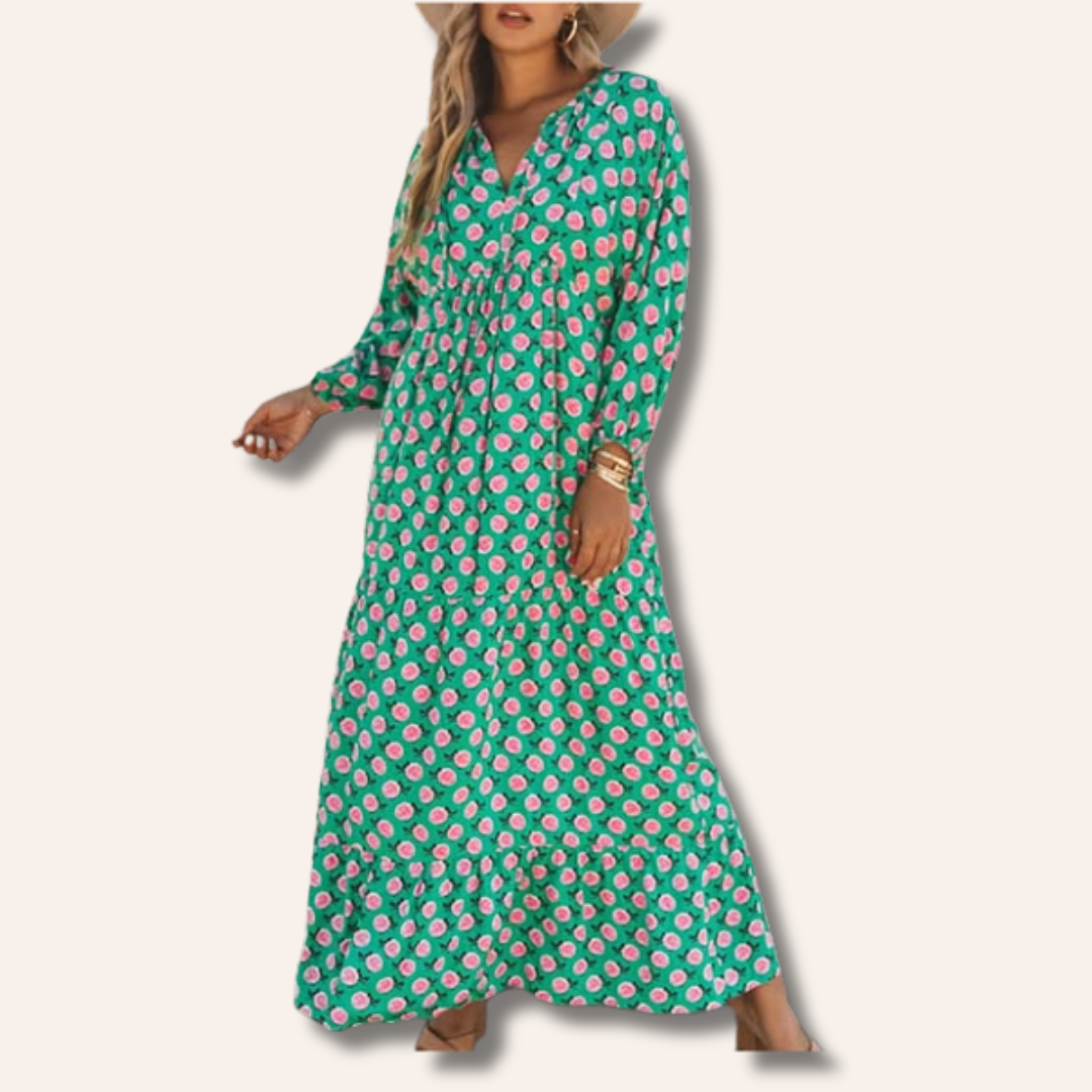 Moore | Graceful Bloom Maxi Dress