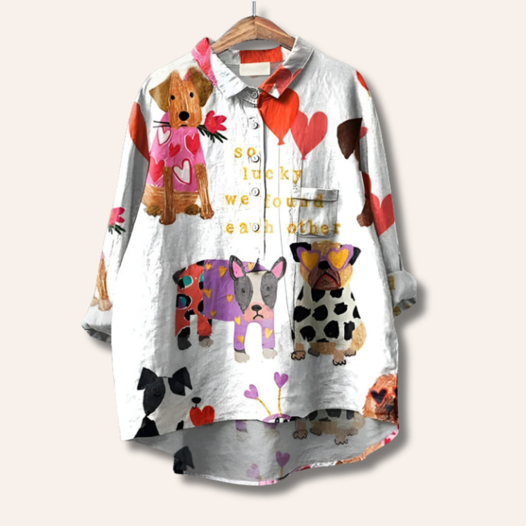 Moore | Comfortable Shirt with Print