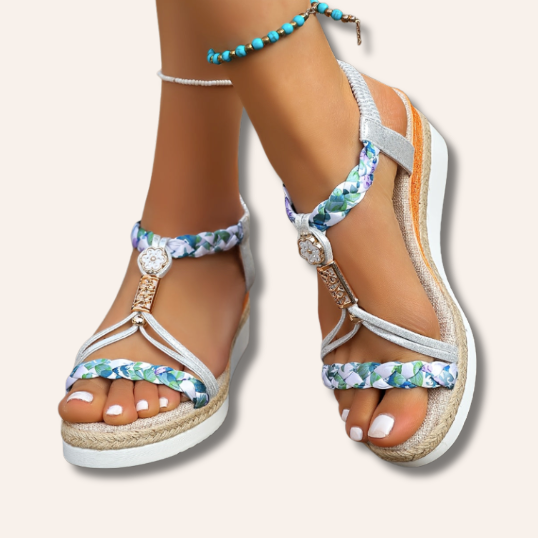 Moore | Sandals with Comfort Wedge Sole