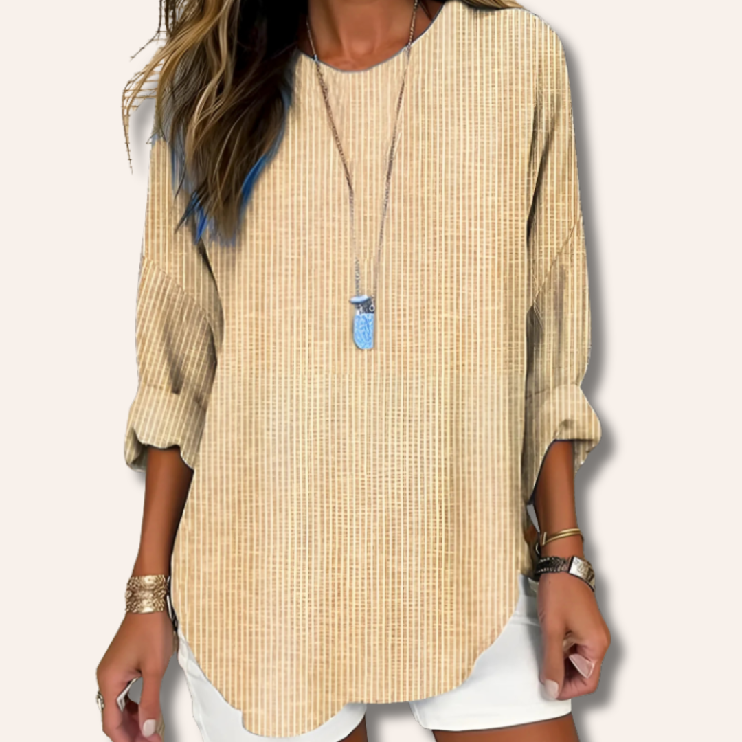 Moore | Trendy Striped Blouse