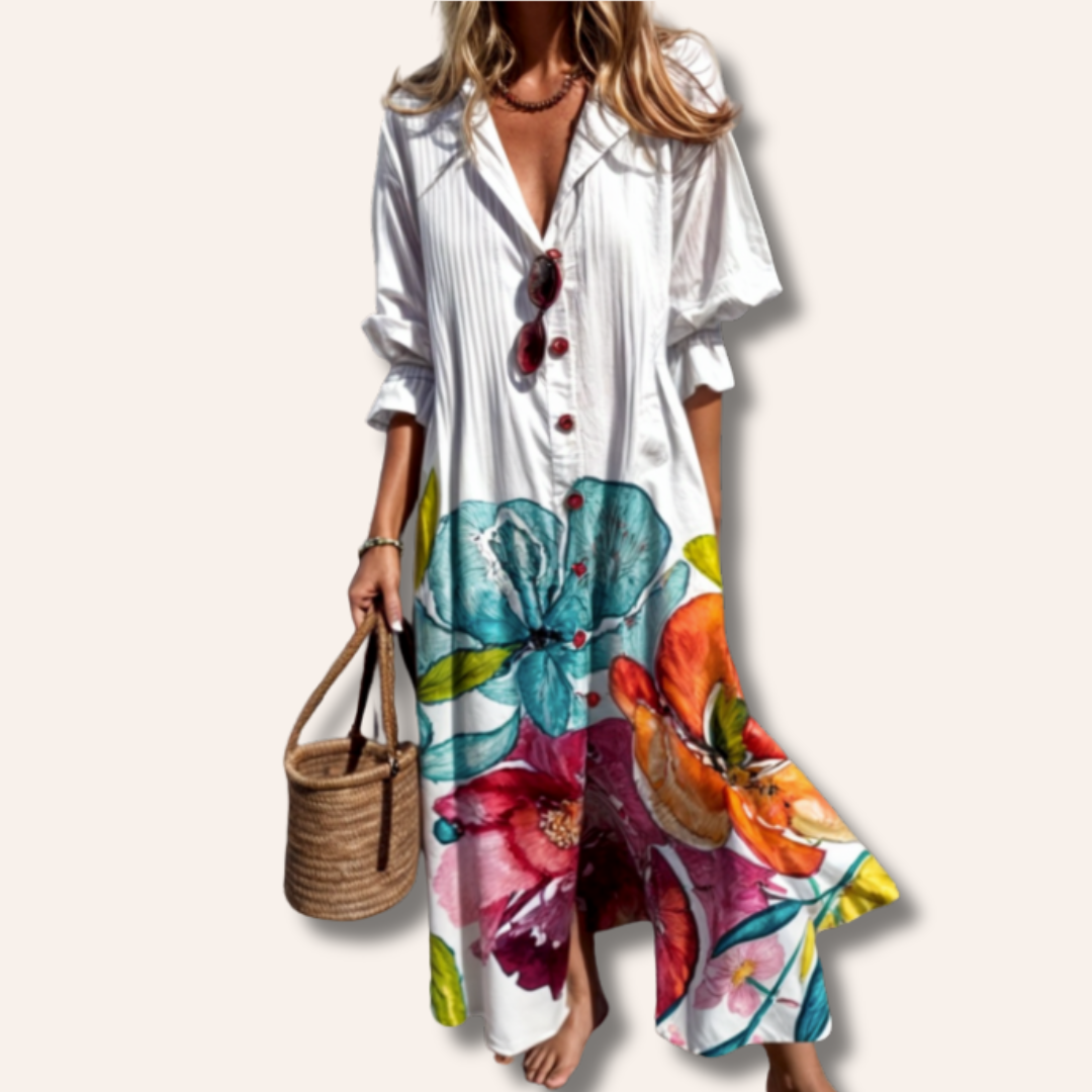 Moore | Women’s Bohemian Chic Dress | Midi