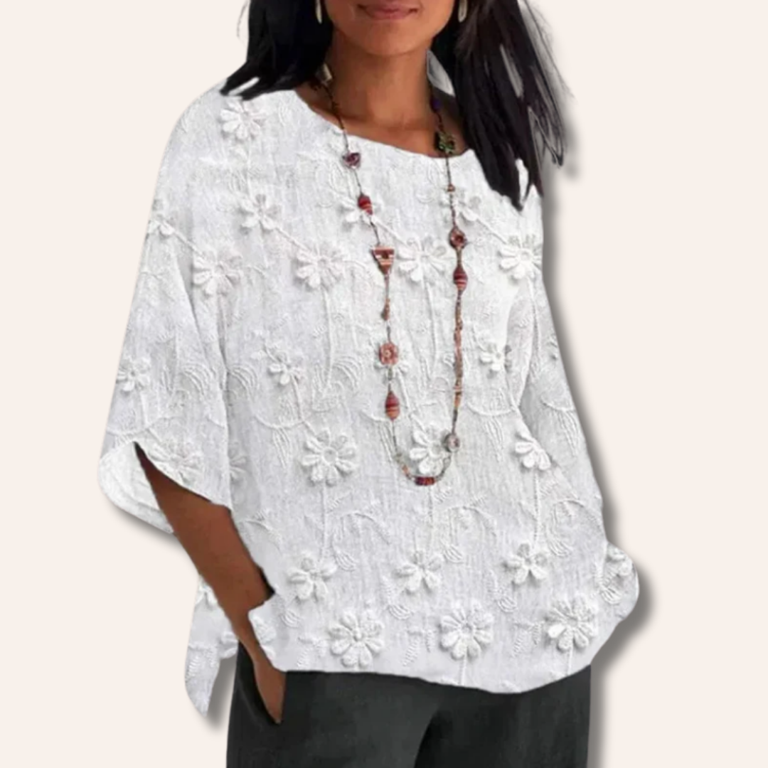 Moore | Vintage Printed Top