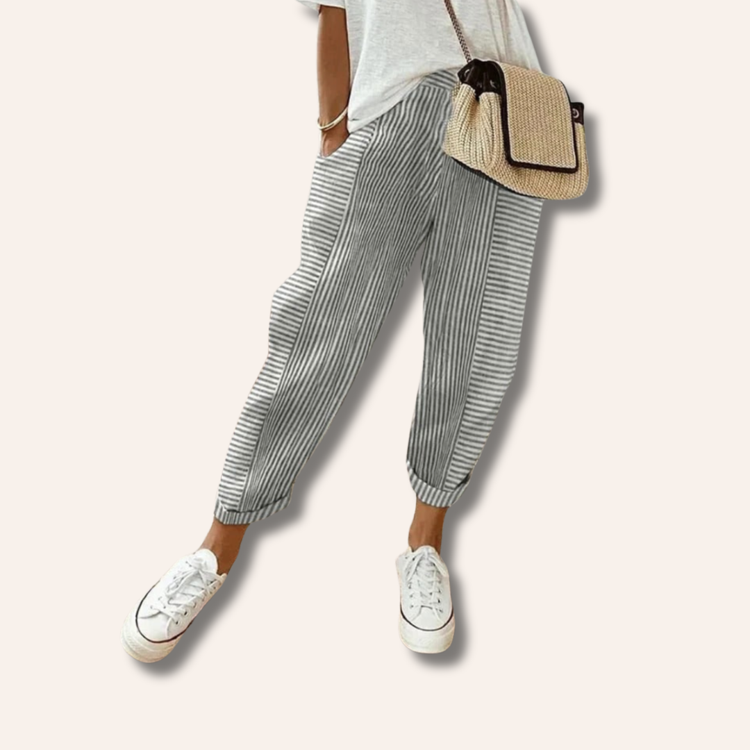 Moore | Striped Pants