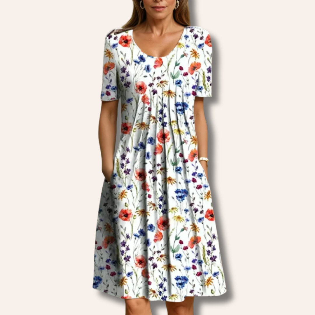 Moore | Elegant Flower Dress