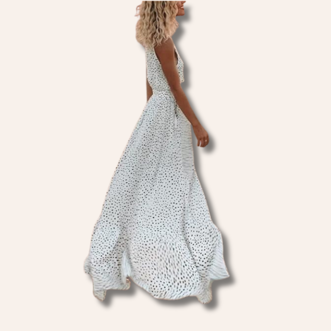 Moore | Boho Dot Dress