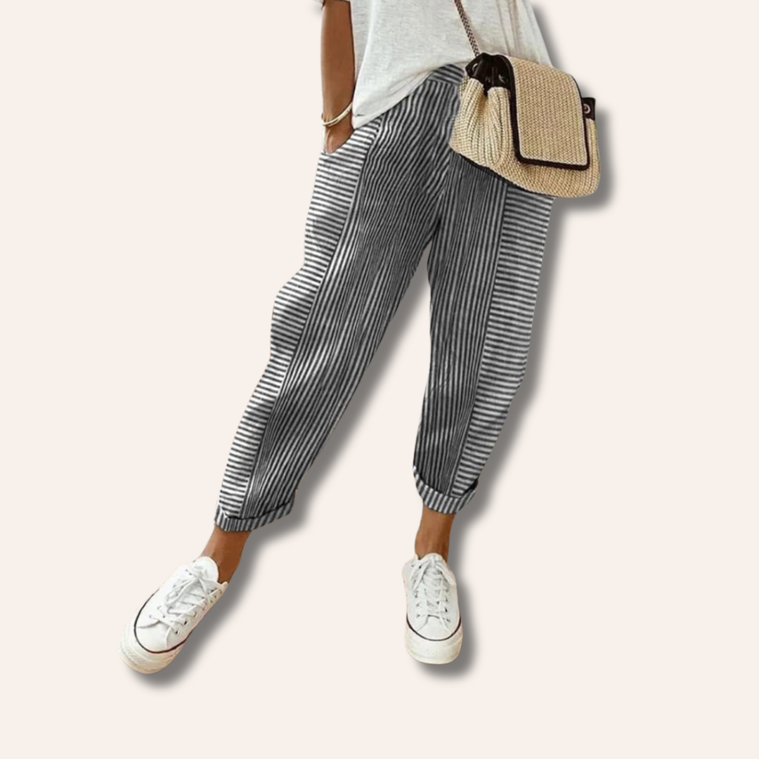 Moore | Striped Pants