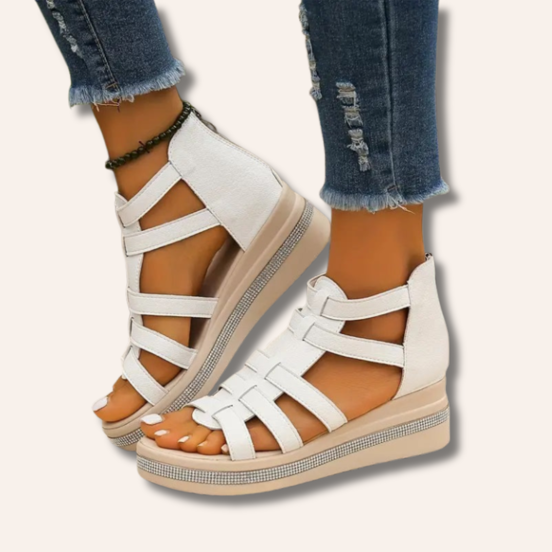 Moore | Elegant Wedge Sandals