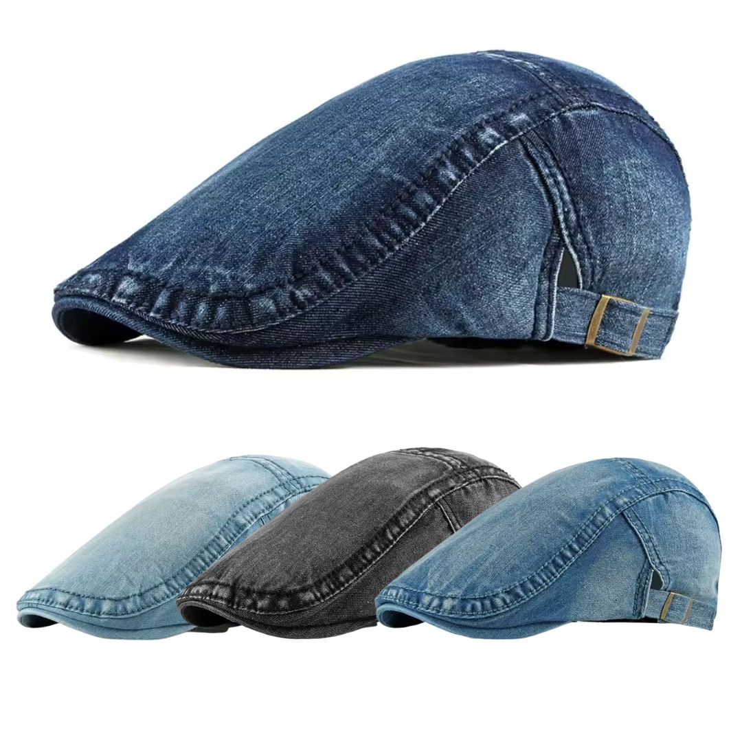 Moore | Vintage Adjustable Flat Cap