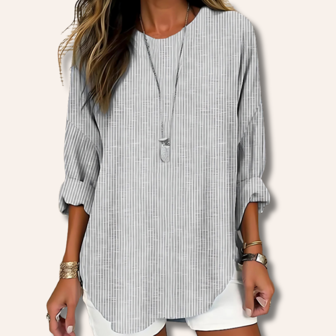 Moore | Trendy Striped Blouse