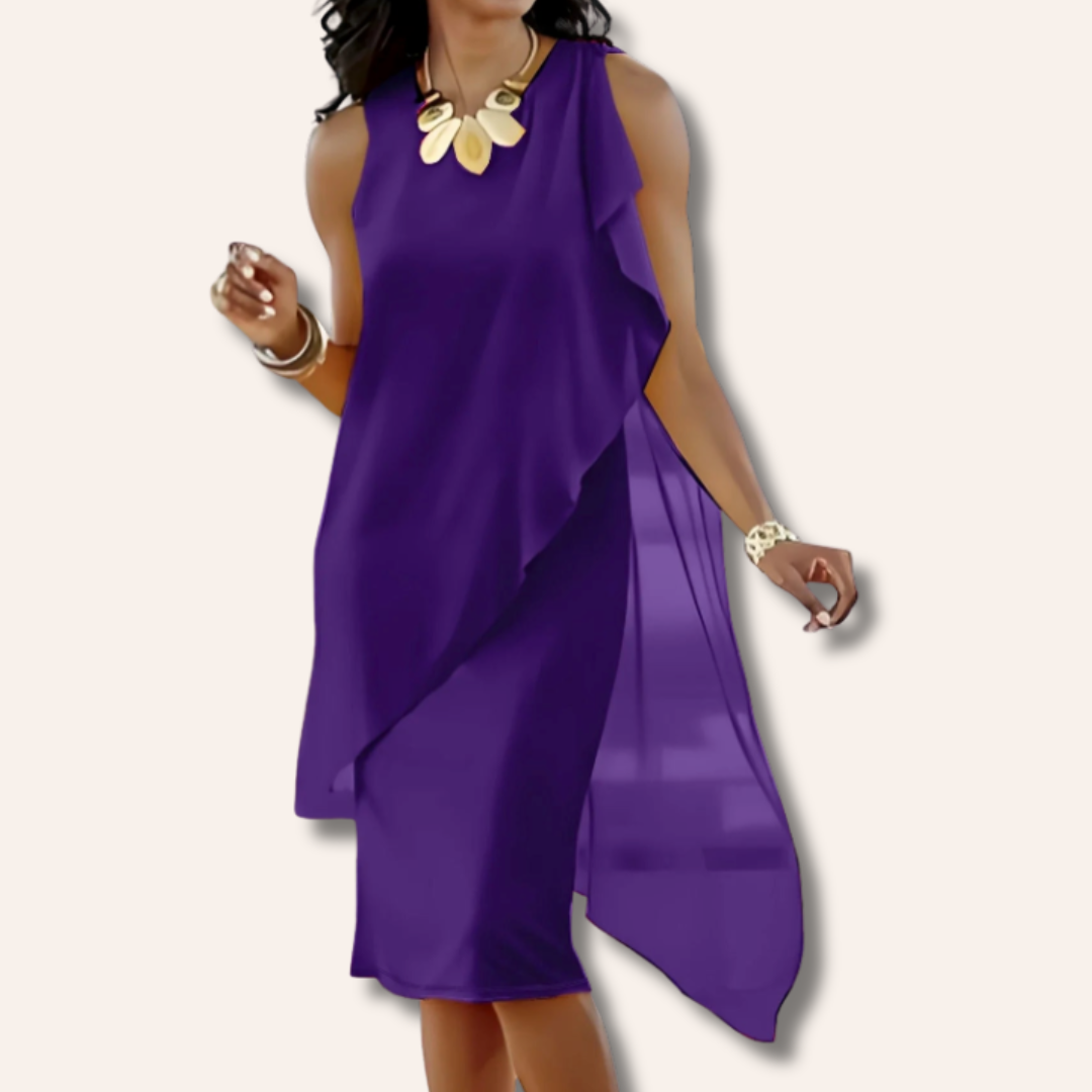 Moore | Sleeveless Elegant Dress