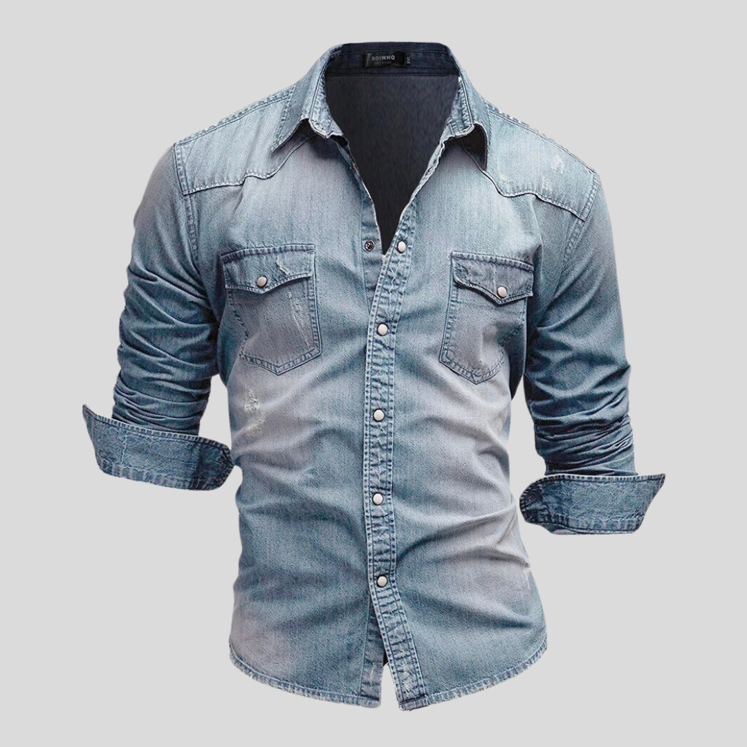 Moore | Modern Style Denim Shirt