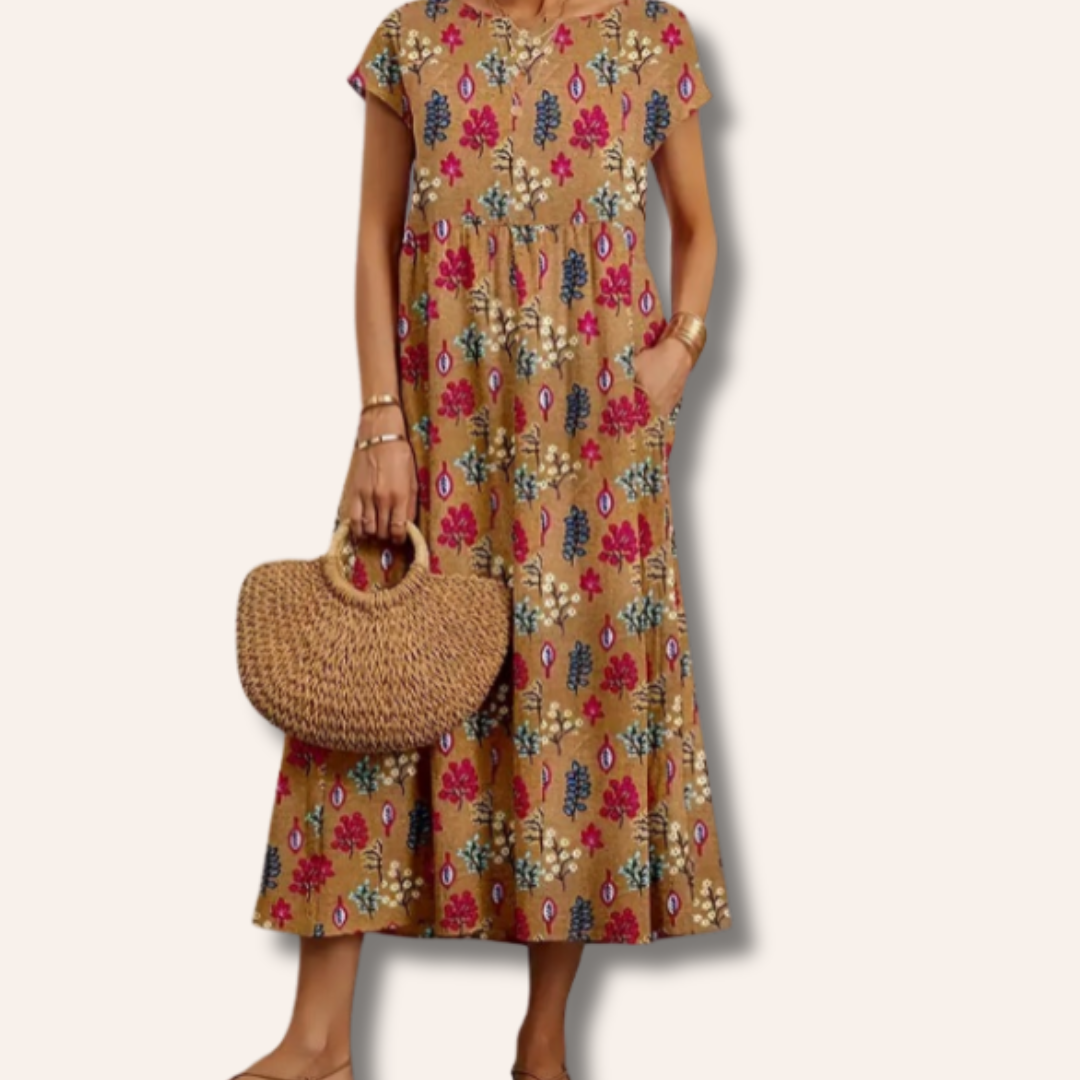 Moore | Chic Floral Dress