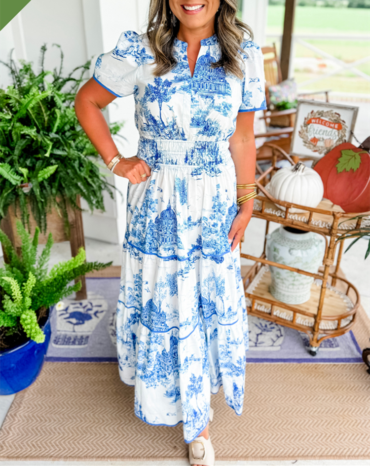 Moore | Classic Toile Maxi