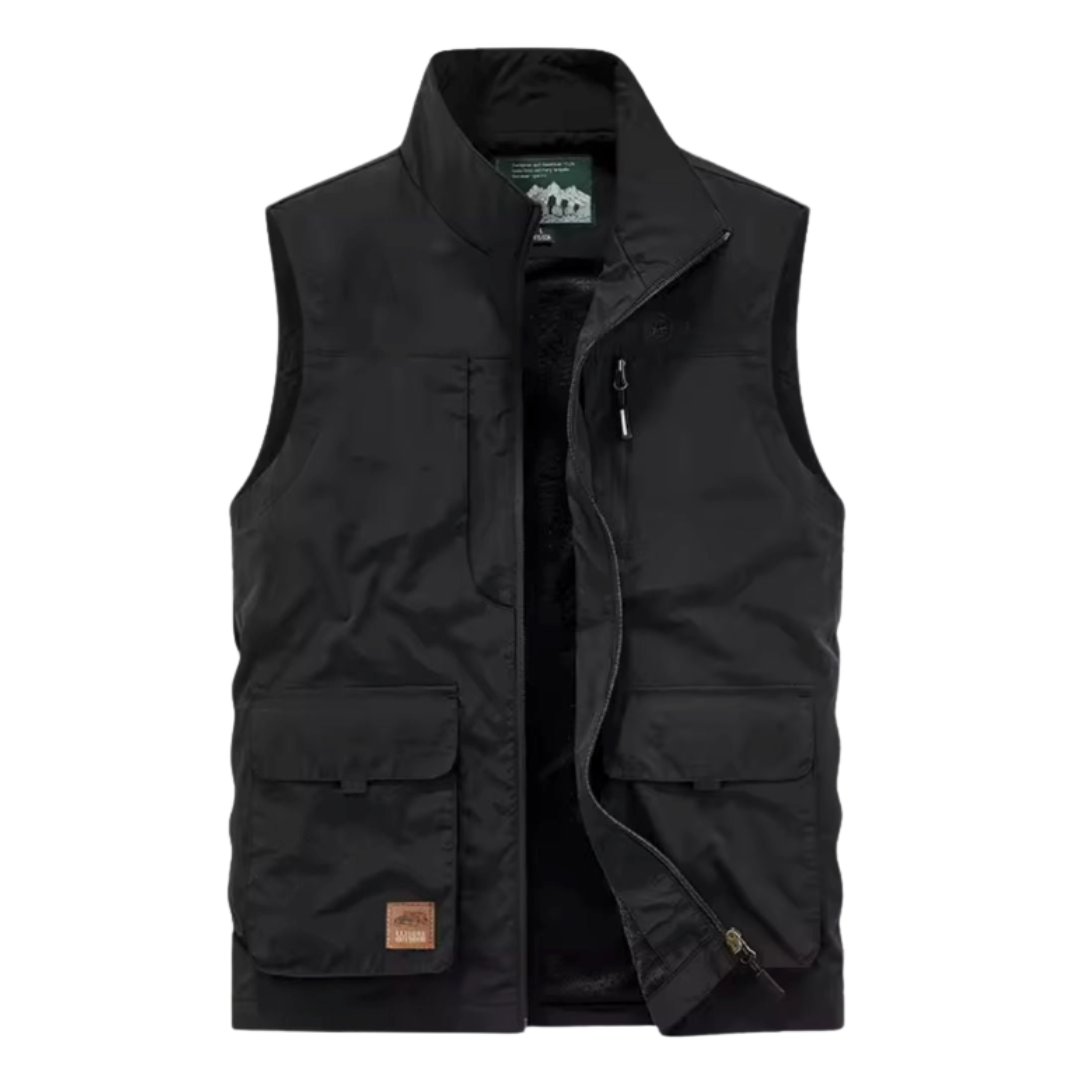 Moore | Multi-Pocket Breathable Outdoor Cargo Gilet