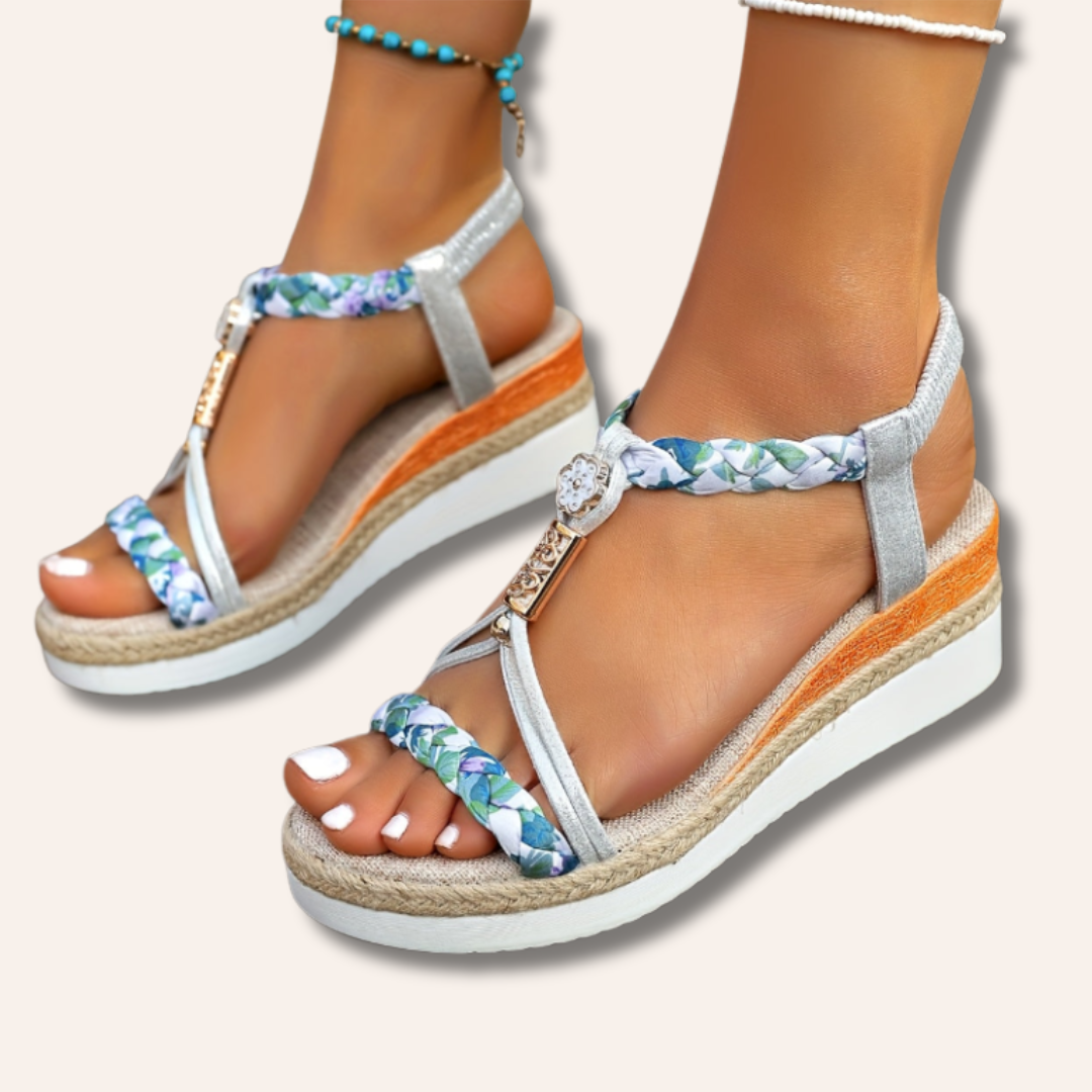 Moore | Sandals with Comfort Wedge Sole