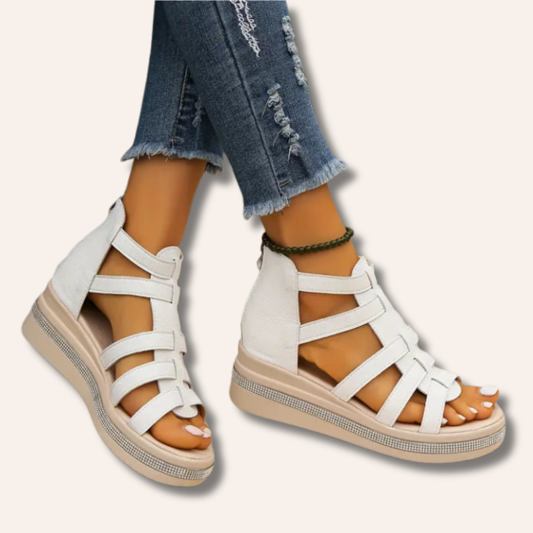 Moore | Elegant Wedge Sandals