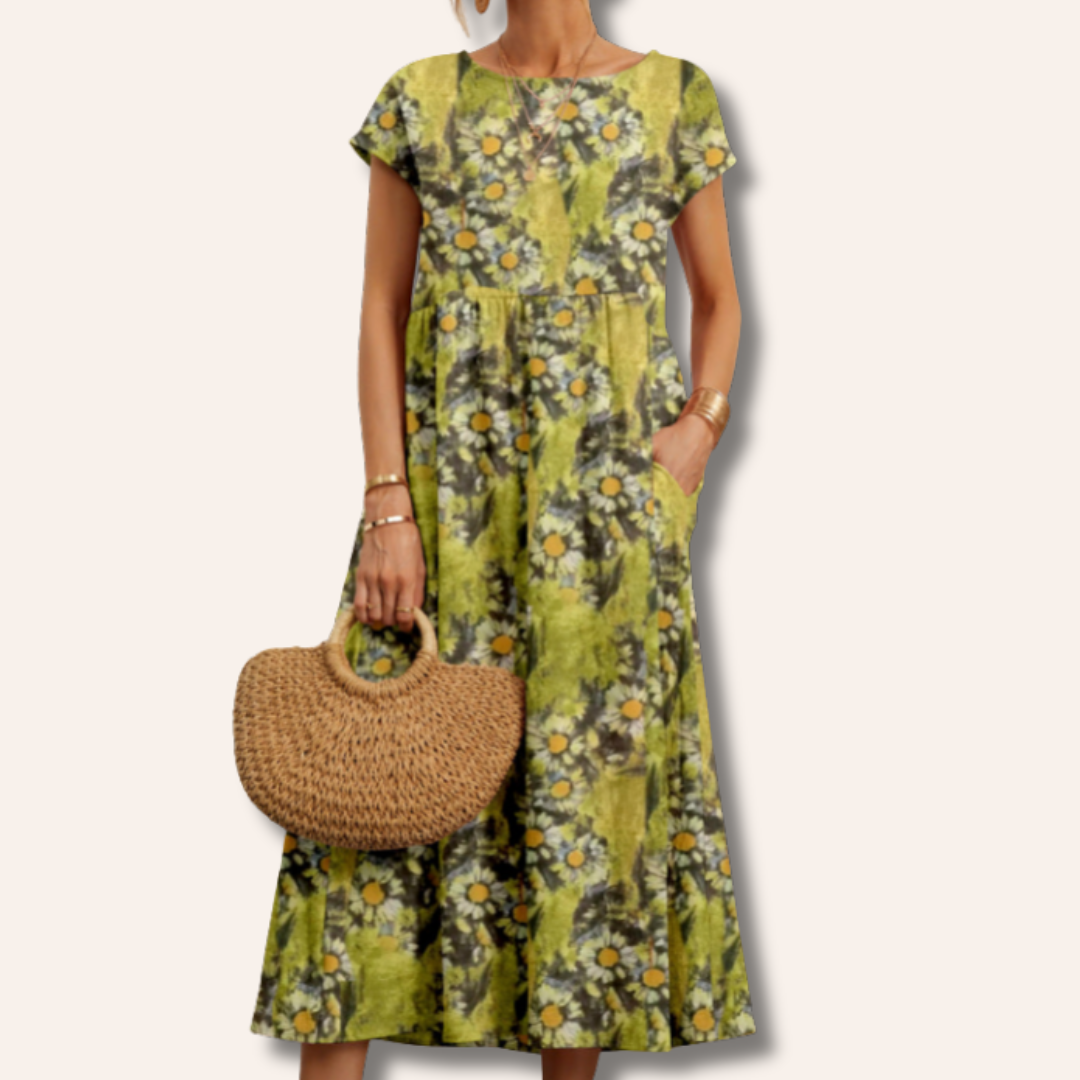 Moore | Chic Floral Dress
