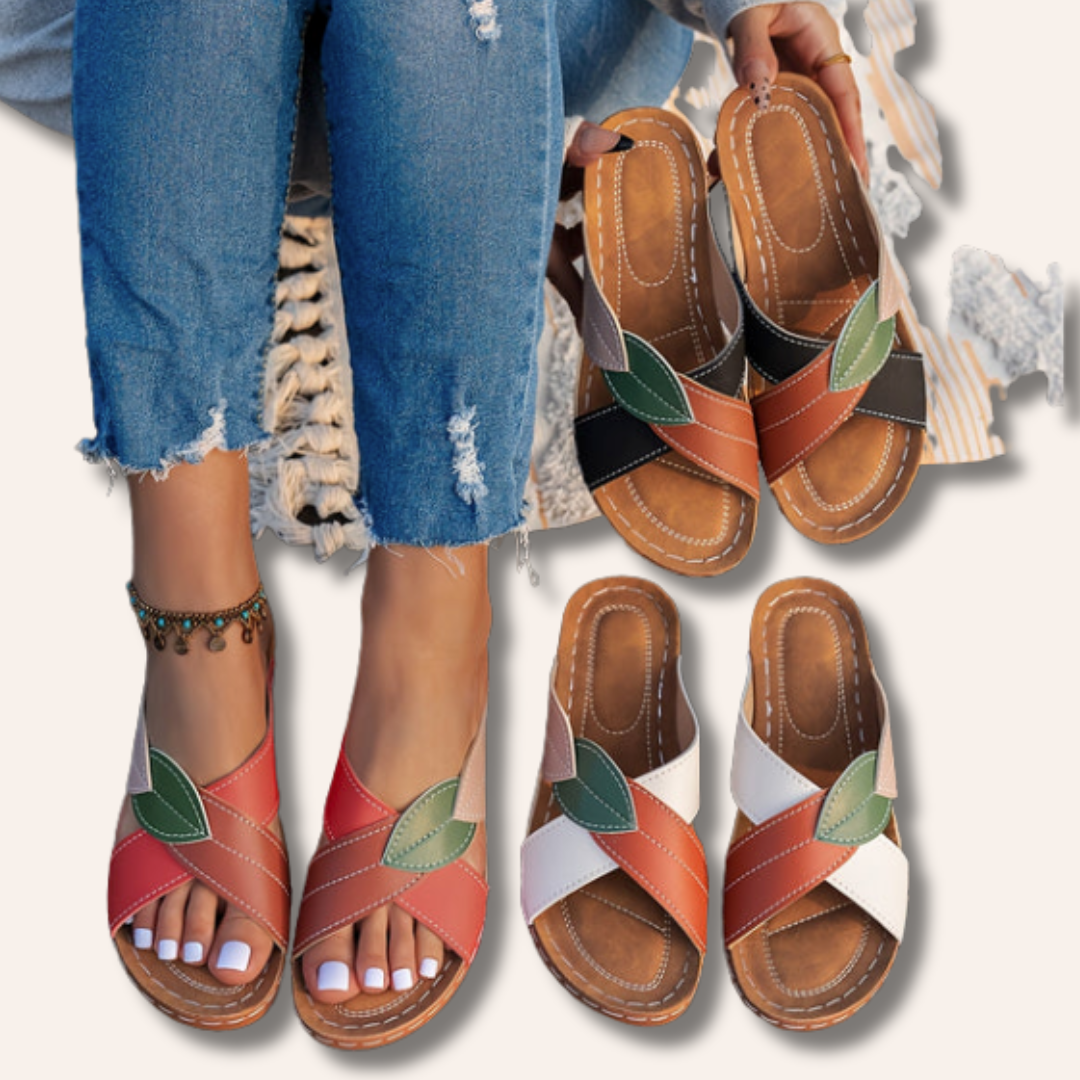 Moore | Comfort Leaf Sandals