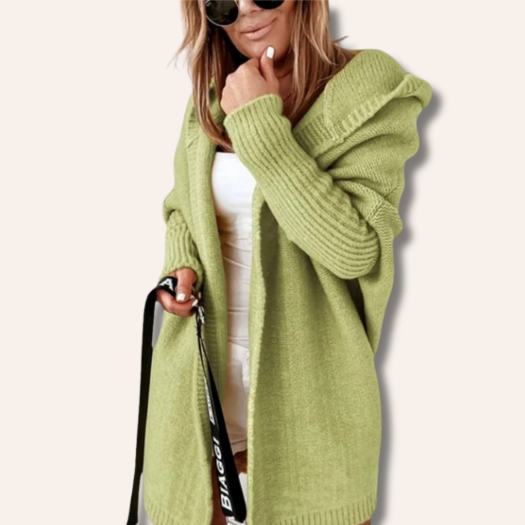 Moore | Comfortable Mid-length Cardigan