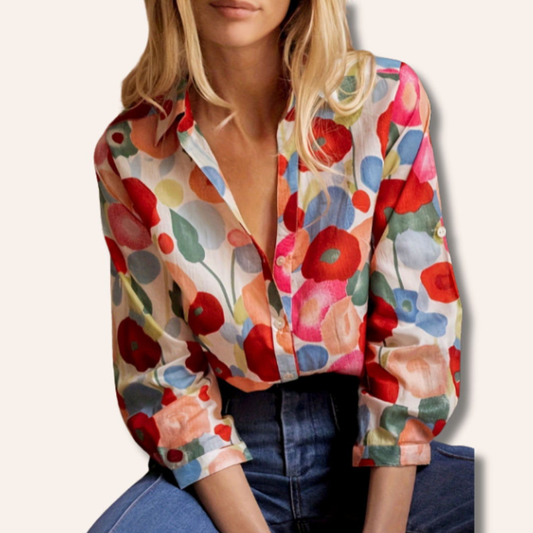 Moore | Blouse With Floral Print