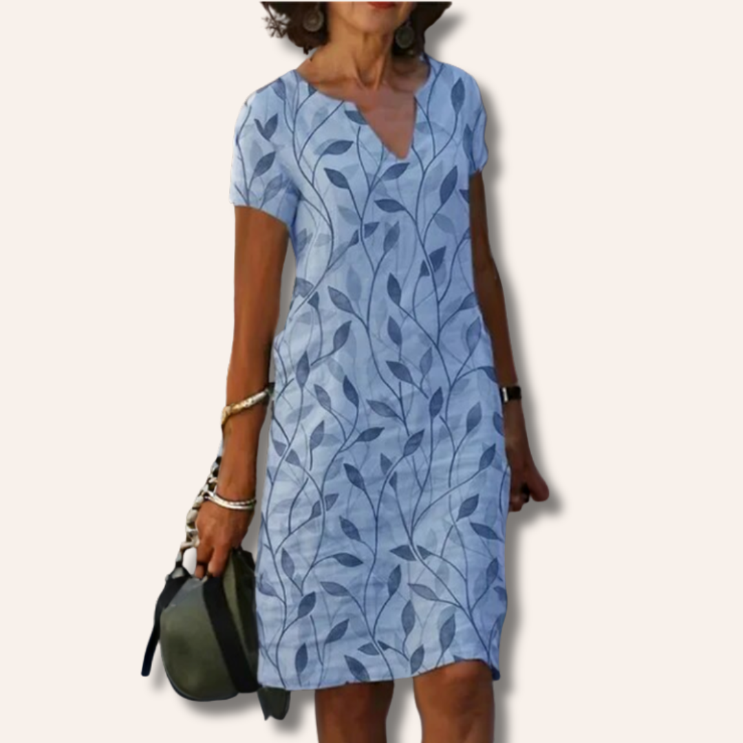 Moore | Premium V-Neck Dress
