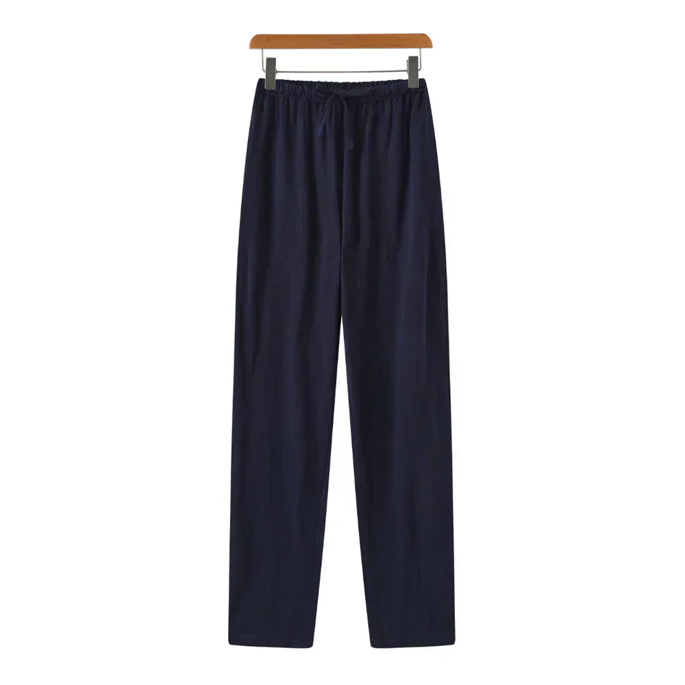 Moore | Slim Linen Pants