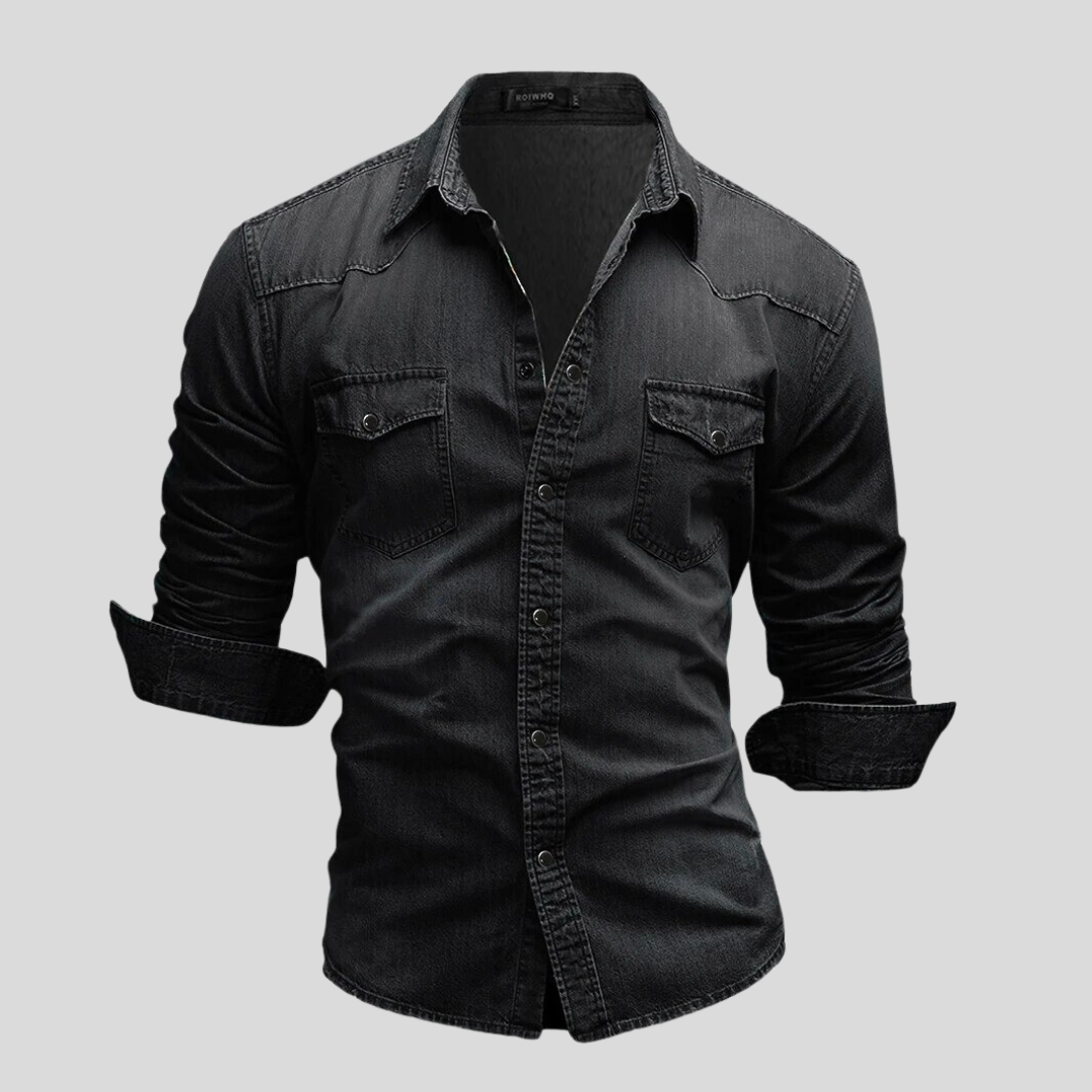 Moore | Modern Style Denim Shirt