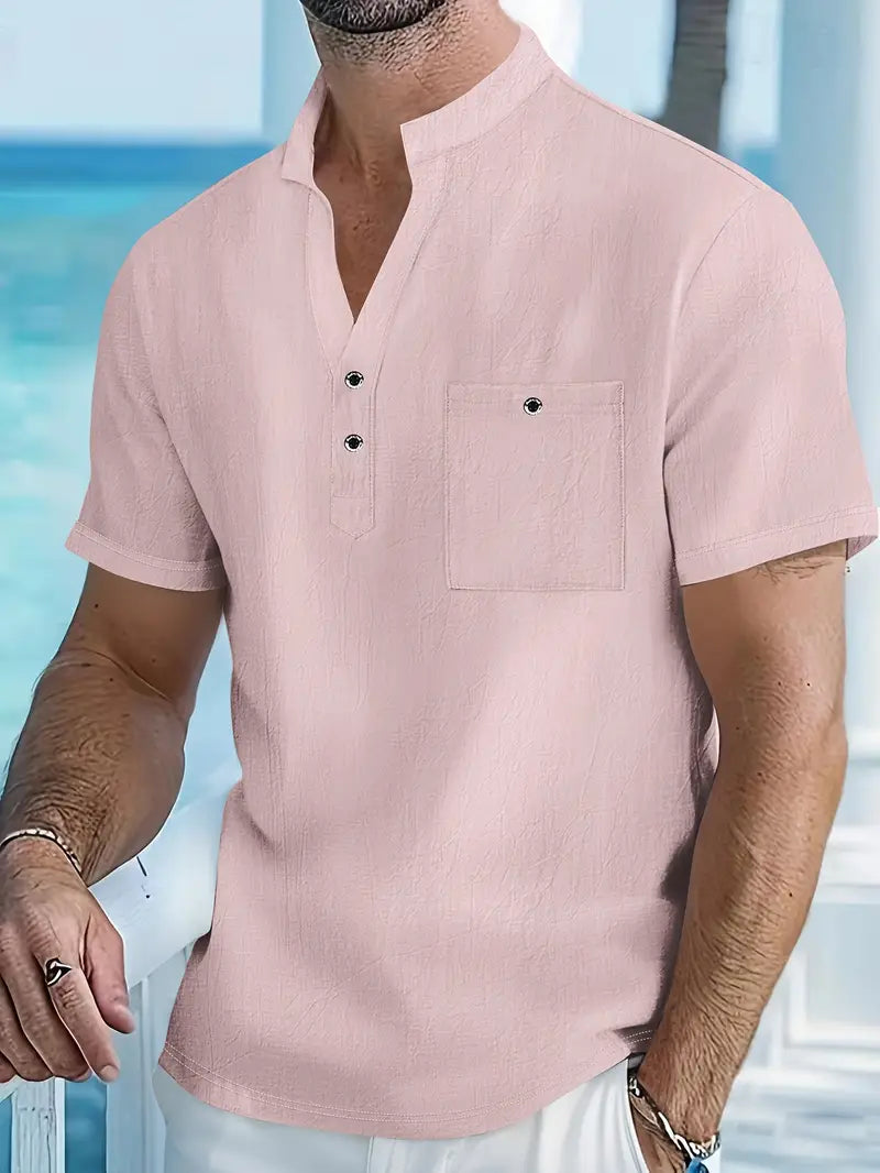 Moore | Elegant Short-Sleeve Shirt