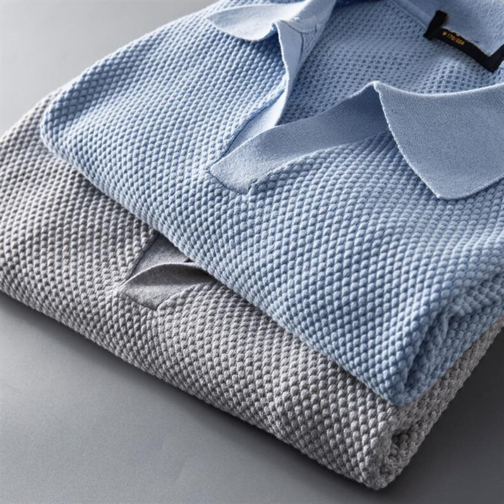 Moore | Timeless Knit Polo Shirt