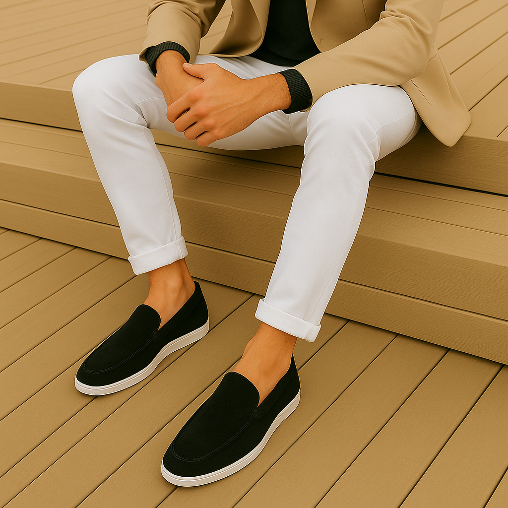 Moore | Elegant Suede Loafers
