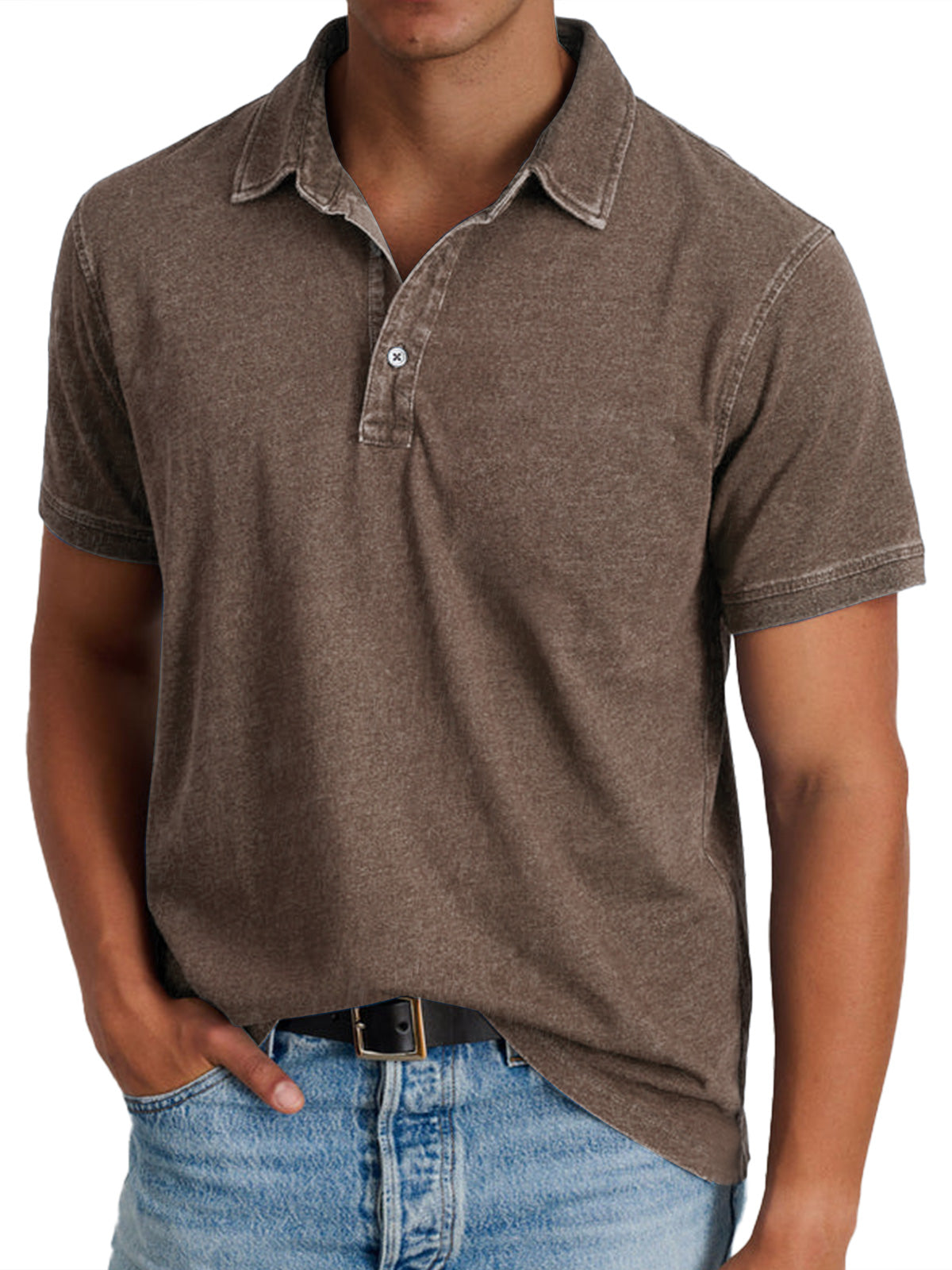 Moore | Men's Collar Polo