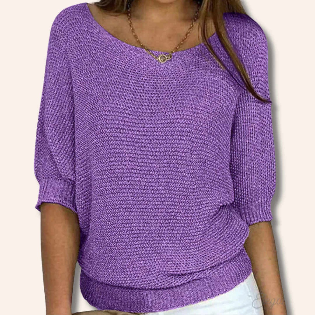 Moore | Relaxed Knit Top