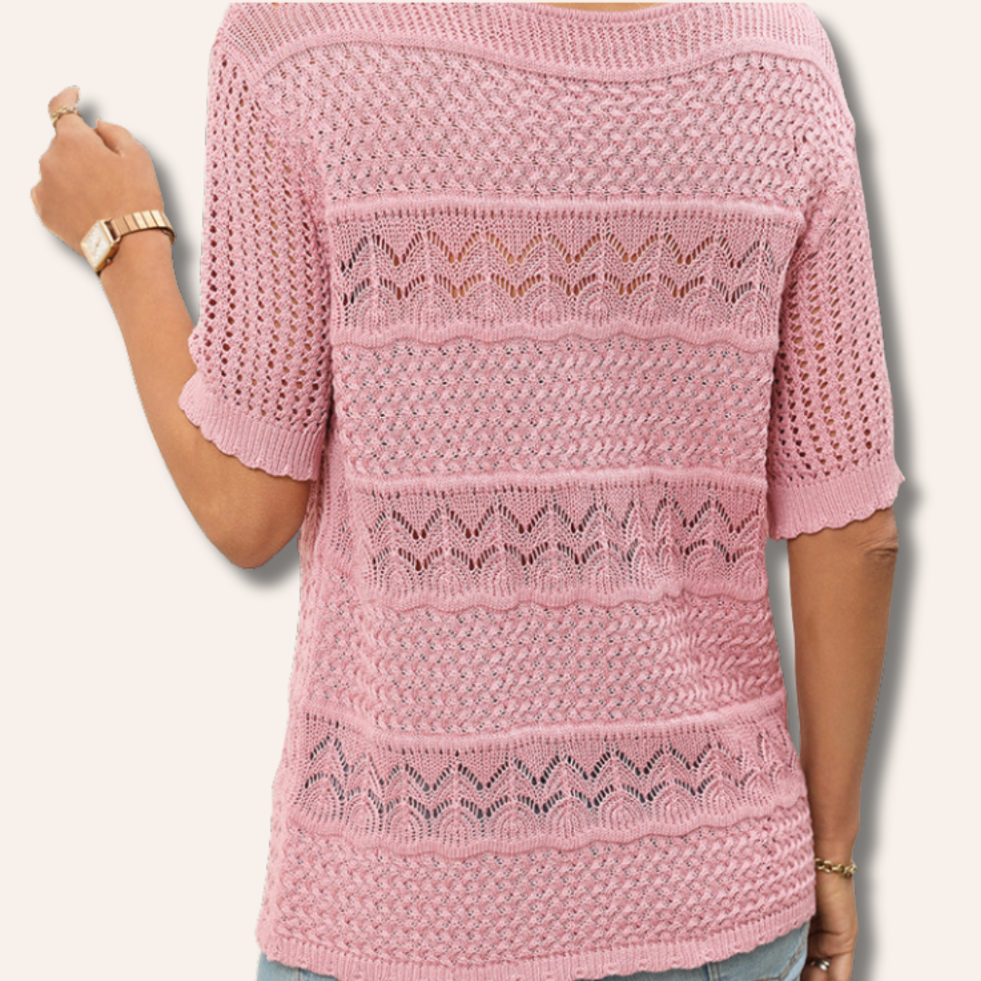 Moore | Knit Crochet Sweater