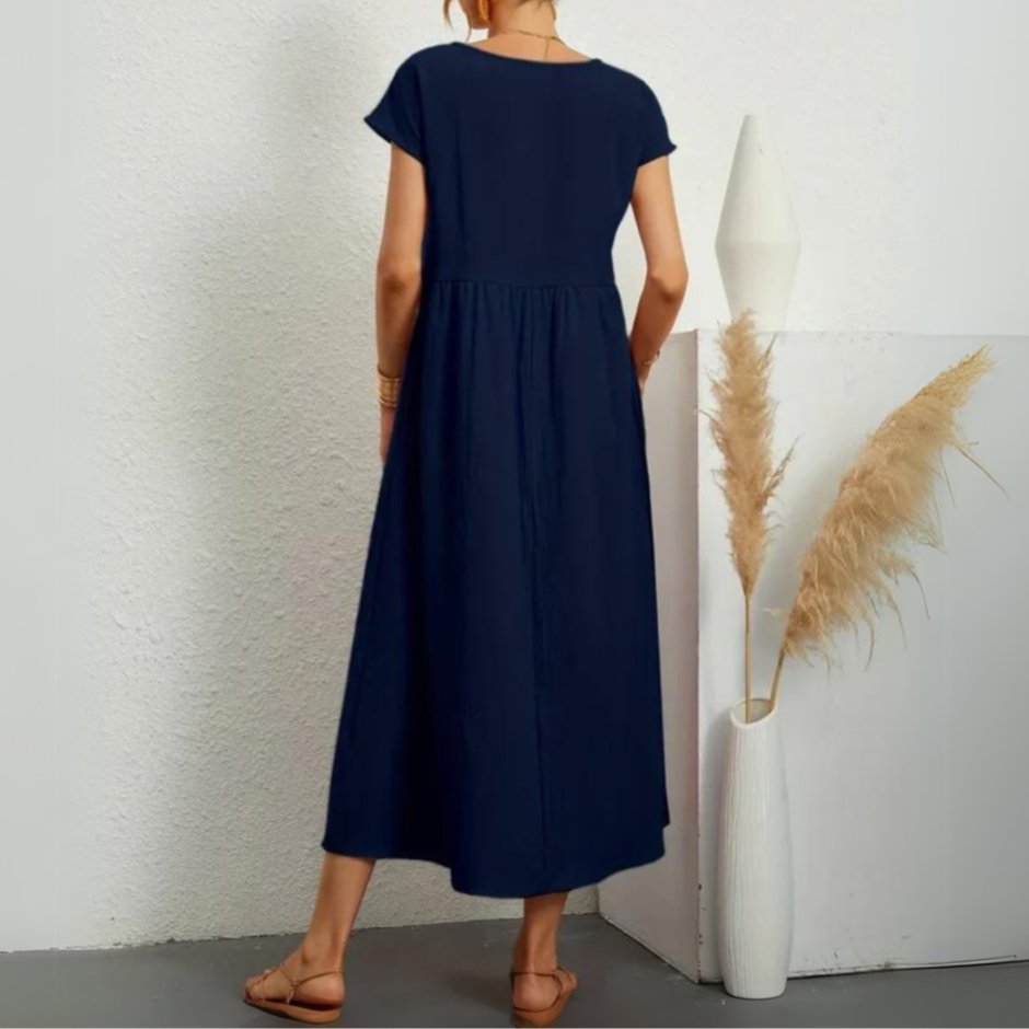Moore | Premium Cotton Midi Dress