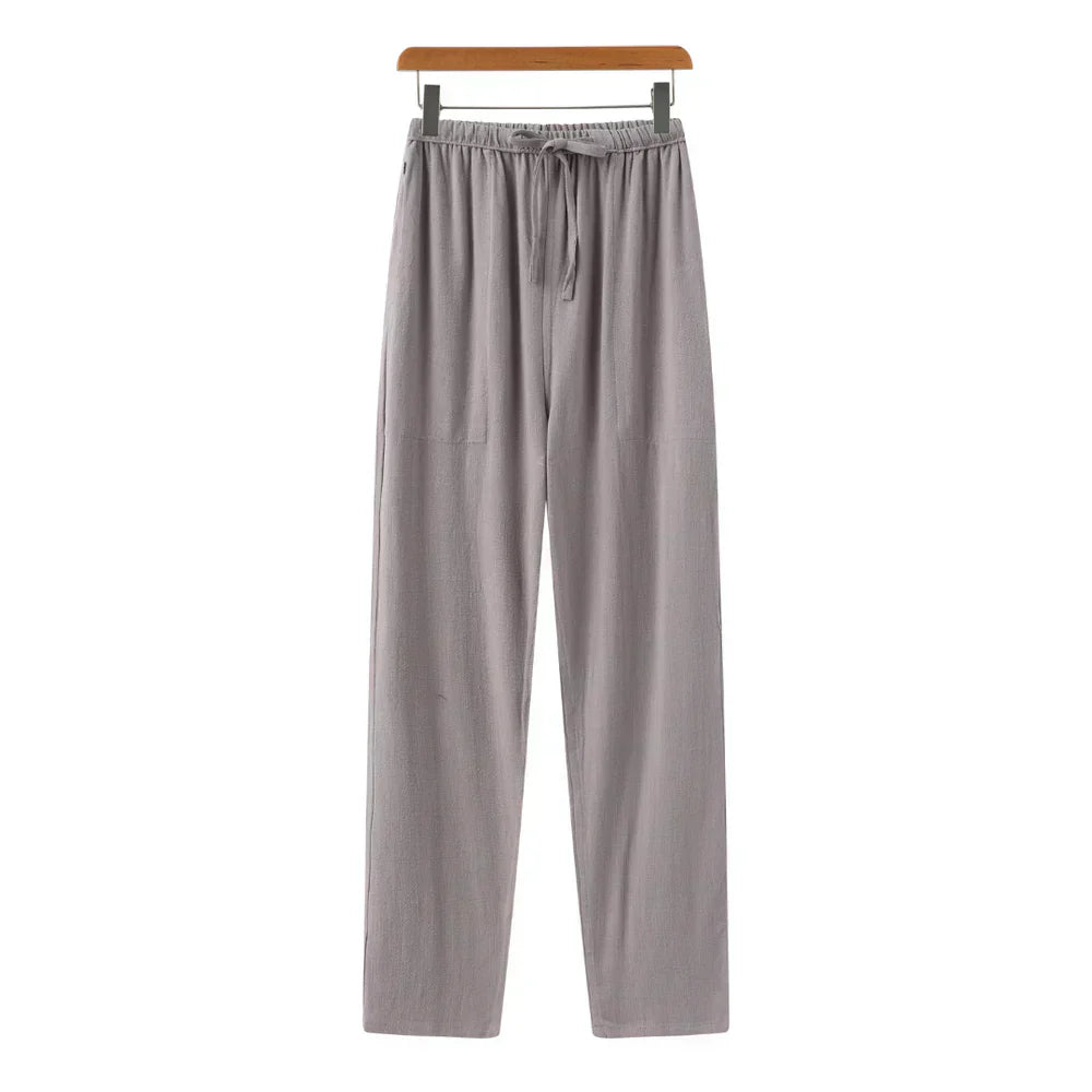 Moore | Slim Linen Pants
