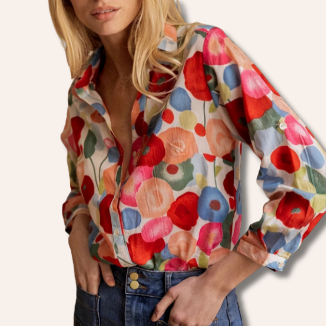 Moore | Blouse With Floral Print