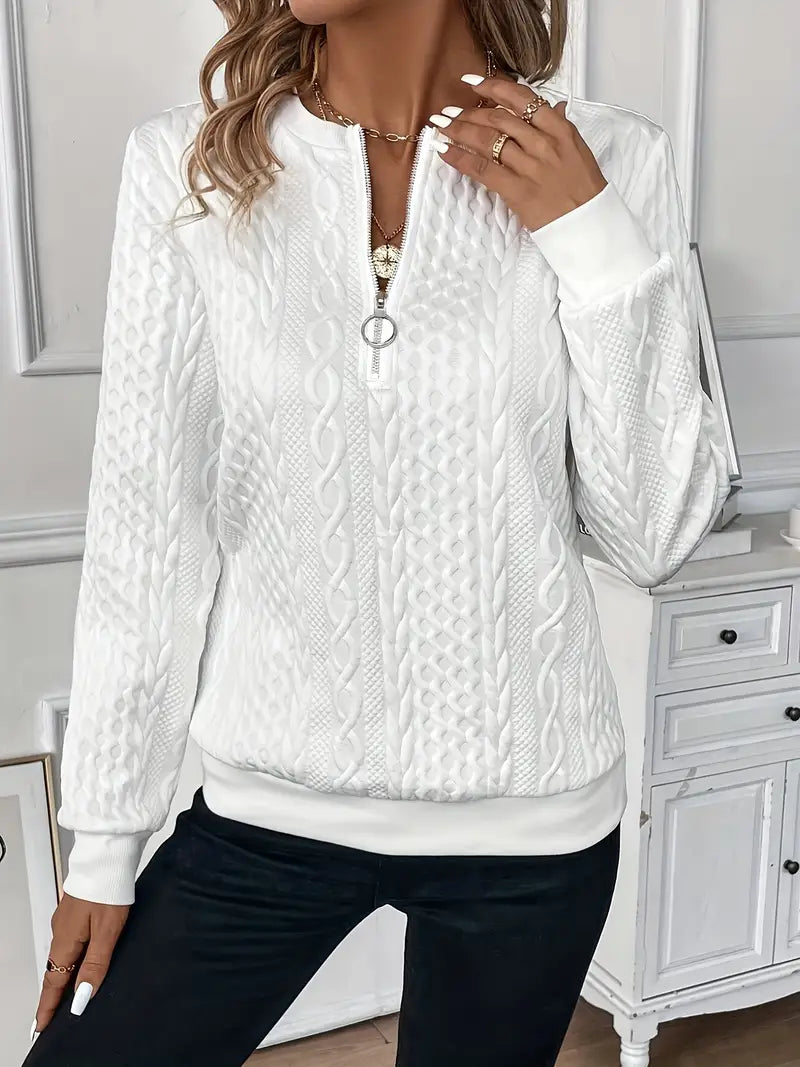 Moore | Elegant Jumper with Zip