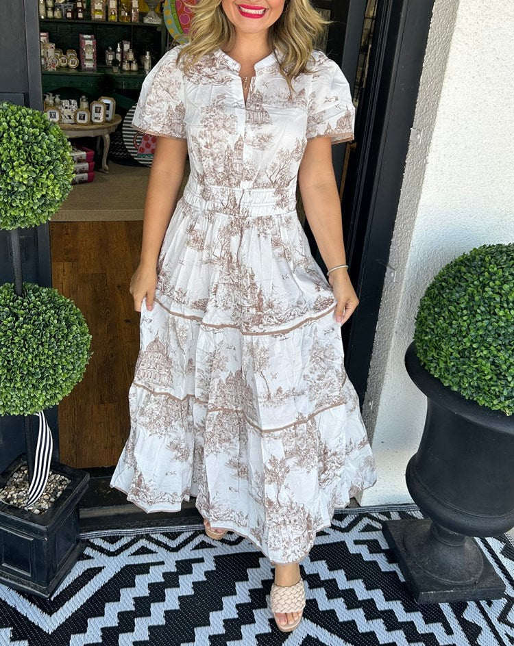 Moore | Classic Toile Maxi