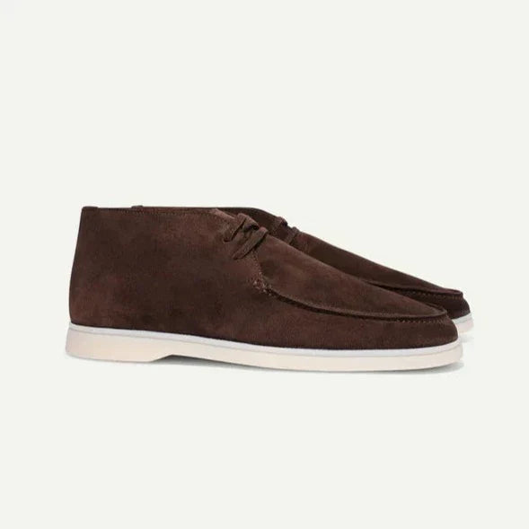 Moore | Lace-Up Suede Shoes