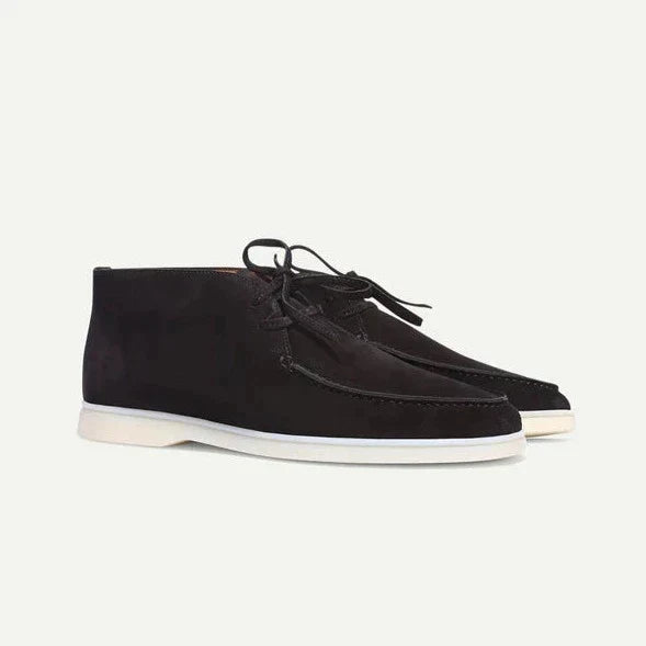Moore | Lace-Up Suede Shoes