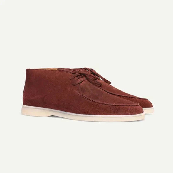 Moore | Lace-Up Suede Shoes