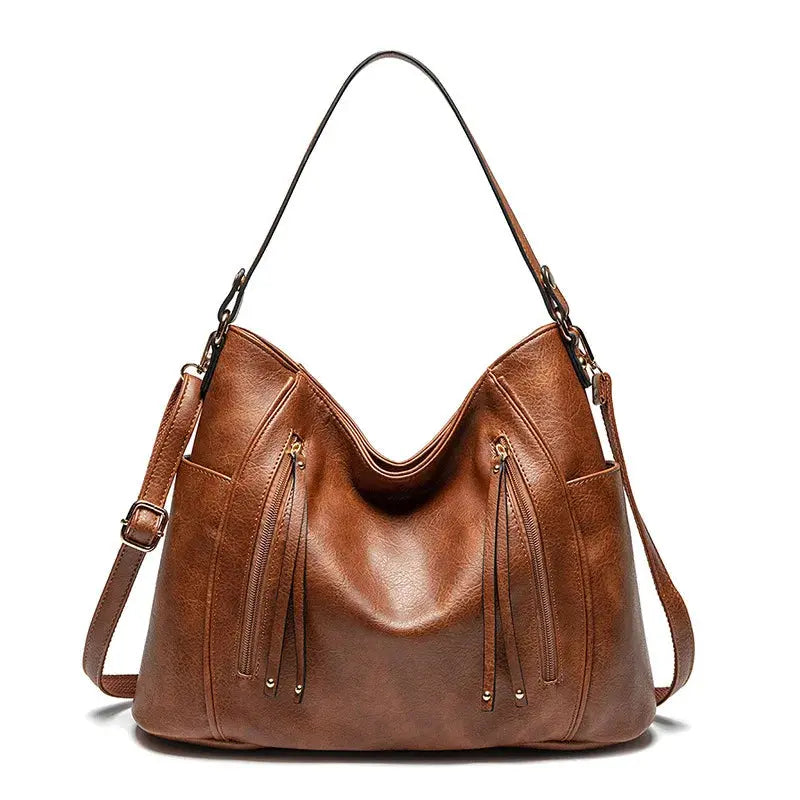Moore | Timeless PU Leather Shoulder Bag