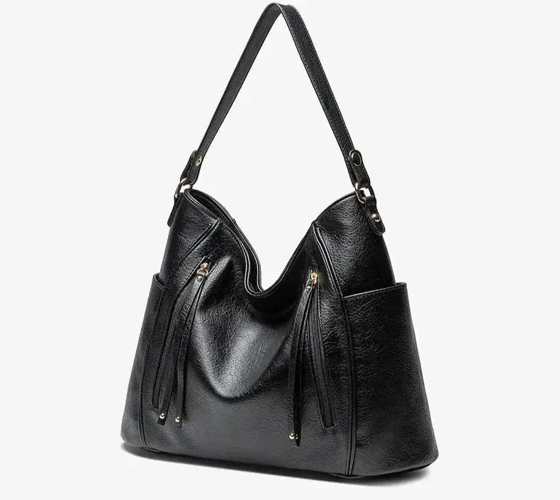 Moore | Timeless PU Leather Shoulder Bag