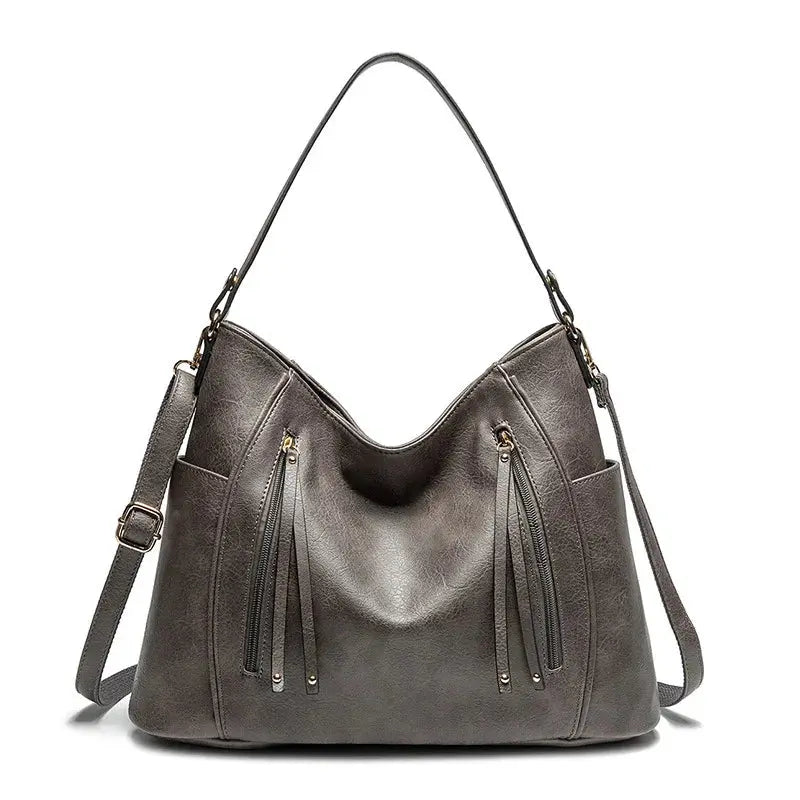 Moore | Timeless PU Leather Shoulder Bag