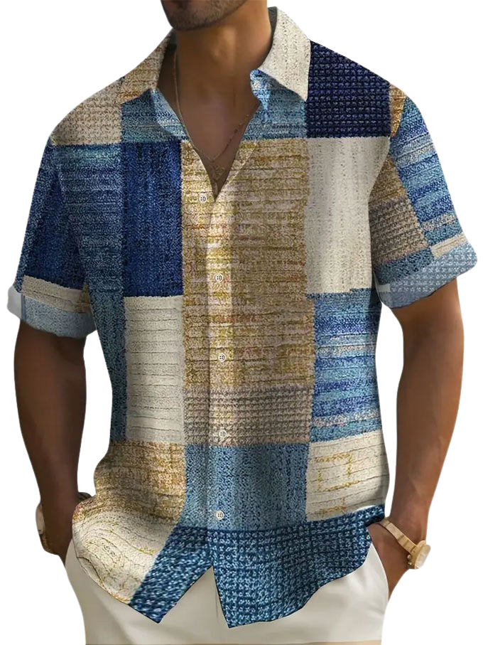 Moore | Elegant Short-Sleeve Shirt